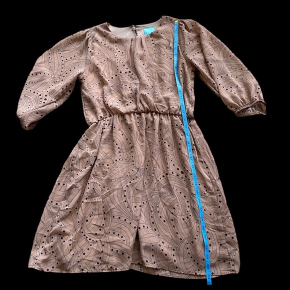 Cottagecore “Enough About Me” Peasant Style Flowy Dress - Picture 11 of 13